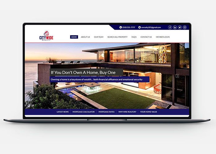 Real Estate Web Design & Development - Image