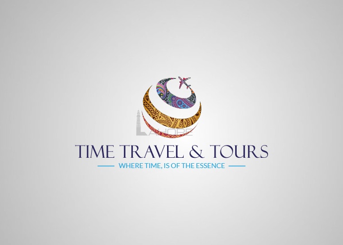 Time Travel & Tours Logo - Jpeg Format