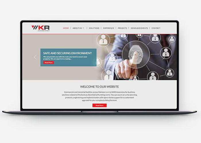 Website Design & Development for Wkr Associates - Image